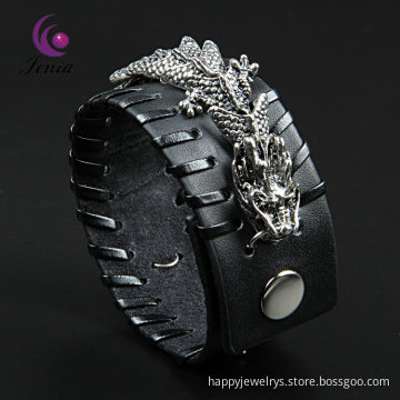 Jenia Best Selling High Quality Fashion Leather Bracelet For Men